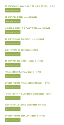 in house courses